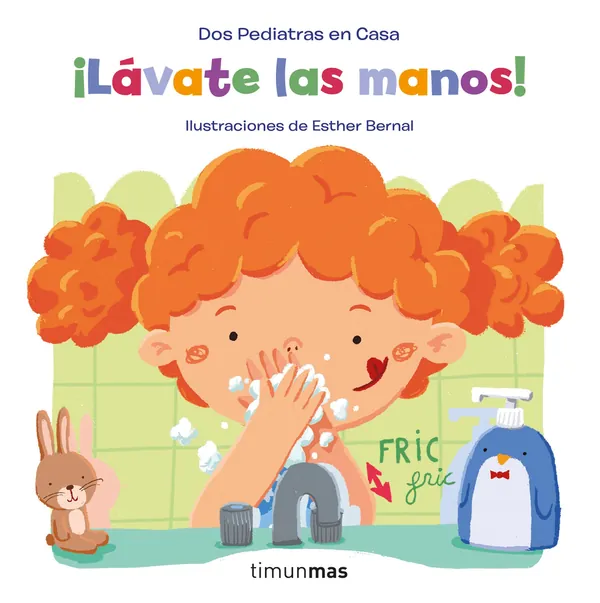 Portada del libro infantil «¡Lávate las manos!»